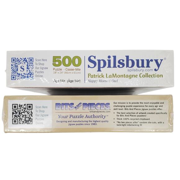 Bits & Pieces And Spilsbury 500 Piece Puzzles Lot of 2 New - Picture 2 of 4